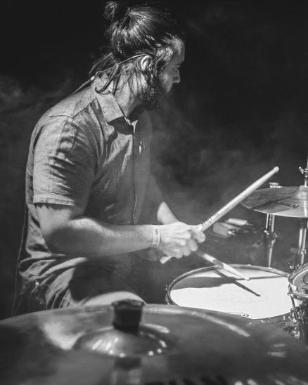 Jota on drums